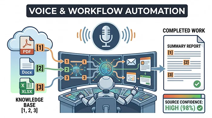 Voice and Workflow Automation