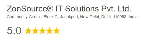 zonsource google review screenshot